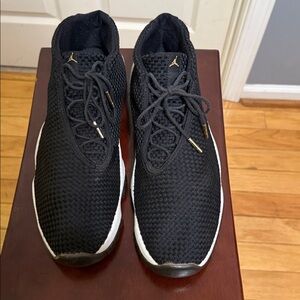 Black, white and gold accents Air Jordan Future